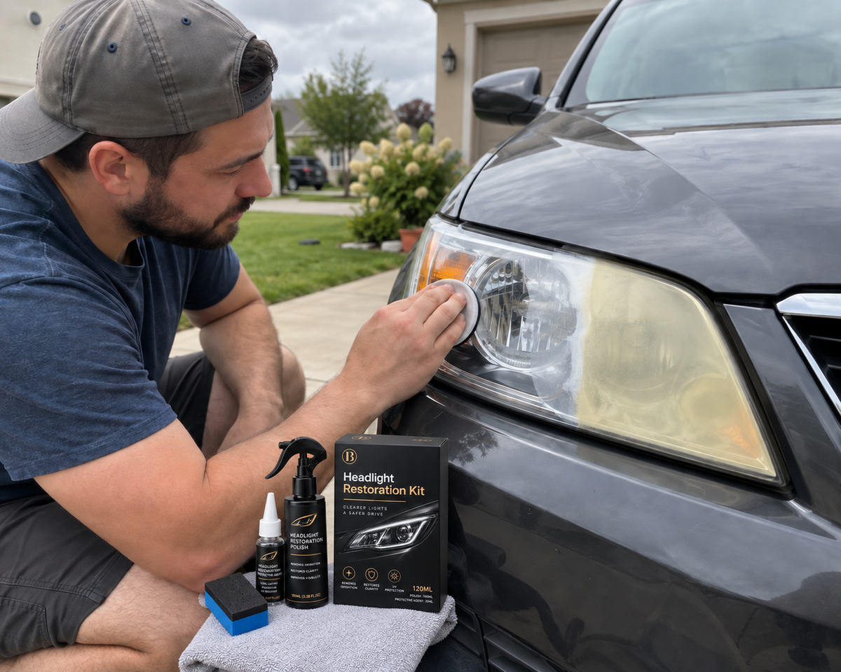Clearer Headlights Without a Garage Visit