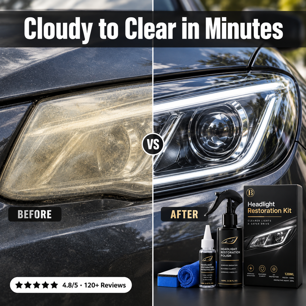 Headlight Restoration Kit